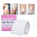 Silk Nail Wrap Adhesive Nail Protector Wrap UV Gel Nail Art Reinforce Tool Nail Care Manicure Accessories