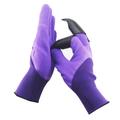 Garden Gloves with Claws Includes 4 ABS Plastic Fingertips Claws for Left or Right Hands - Quick and Easy Digging Without Tools - Universal Size