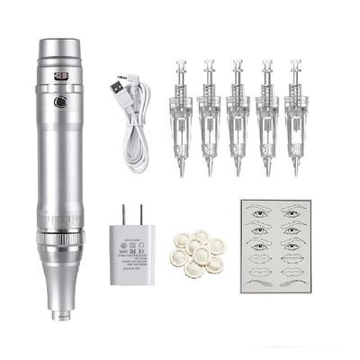 BaseKey Permanent Makeup Kits Safety / Professional / Best Quality 1pcsTattoo pen,5pcs Cartrige Needles,1pcs connect line,1pcs Power Adapter,1pcs Practice skin,8pcs finger cot. Recommended for