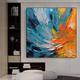 Colorful Abstract painting 100% Handmade Canvas Art Textured Painting Acrylic Abstract Oil Painting Wall Decor for Living Room Office bedroom Wall Art painting artwork