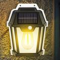 Solar LED Motion Sensor Wall Light Intelligent Sensor Tungsten Waterproof incandescent Lamp Outdoor Solar Security Lamp for Garage Courtyard Passage Walkway Garden Lawn Lighting