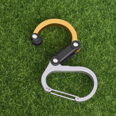 Climbing Carabiner D Type Carabiner Hook Aluminium Alloy Hanging Carabin