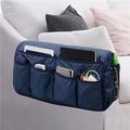 copridivano impermeabile copri bracciolo organizzatore porta telecomando per divano reclinabile poltrona caddy con 14 tasche per telecomandi tv, libri, riviste, ipad