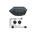 Starfire x6 auricolare per casco interfono per moto auricolare stereo intercom compatibile con bt per telefono cellulare