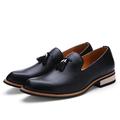 Per uomo Mocassini e Slip-Ons Scarpe casual da uomo Mocassini di vestito Scarpe scozzesi stile britannico Scarpe con nappe Lavoro Informale Formale Natale Giornaliero Ufficio e carriera PU