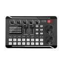riproduci in streaming e trasmetti con facilità effetti vocali del mixer DJ ricaricabile della scheda audio USB perfetti per i podcast gioco