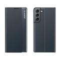 Custodia per telefono per Samsung Galaxy S24 S23 S22 S21 Ultra Plus A72 S25 Ultra Custodia a corpo intero Auto Sleep Wake Up Flip magnetico con supporto di colore solido TPU PU