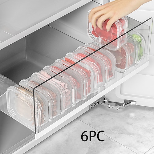 2 pezzi scatola di conservazione in plastica sigillata scatola di conservazione per frigorifero scatola di conservazione per alimenti sigillata refrigerata specifica per forno a microonde commerciale