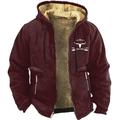 Per uomo Stampe astratte Cowboy Felpe Manica lunga Felpe Con cappuccio Giornaliero Informale Per eventi Da mare Autunno inverno Nero Bianco Rosso Abbigliamento progettista S M L XL XXL 3XL