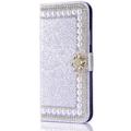 Custodia per iPhone 16e iPhone 16 iPhone 15 Pro Max Plus iPhone 14 13 12 11 Pro Max Mini X XR XS Max 8 7 Plus Custodia a portafoglio Flip Cover con supporto anello magnetico antishock duro strass PU