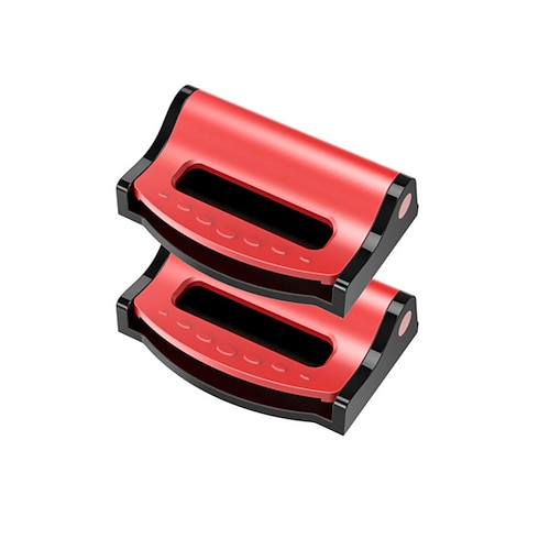 Clip per cintura di sicurezza per auto da 2 pezzi fibbia per fermo auto regolabile di sicurezza universale 4 colori accessori interni per auto