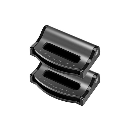 Clip per cintura di sicurezza per auto da 2 pezzi fibbia per fermo auto regolabile di sicurezza universale 4 colori accessori interni per auto