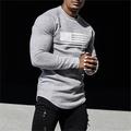 Giorno dei Veterani Maglietta per uomo Patriota Patriottico Veterano Grafica Bandiera Nazionale T-shirt Waffle T-shirt a maniche lunghe 3D Stampa Collo a giro Maglietta Designer Retro Vintage Casual