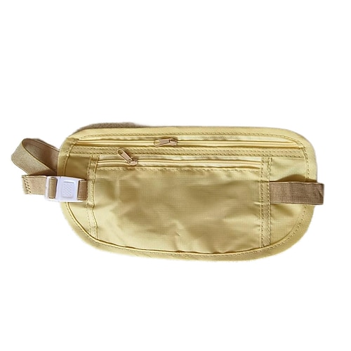 1pc marsupi da viaggio invisibili marsupio per passaporto borsa da cintura per soldi borsa nascosta portafoglio di sicurezza borsa casual per uomo donna
