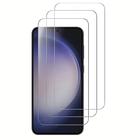 4 pezzi Proteggi schermo Per Samsung Galaxy S25 Ultra S25 Ultra Plus S24 Ultra Plus S23 S22 S21 S20 Plus Ultra A35 5G Vetro Temperato Durezza 9H Anti-bolle Anti-impronte Alta definizione (HD) Ultra
