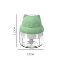 Mini schiacciapatate elettrico da 100/250 ml, tritacarne portatile wireless, tritatutto per alimenti, utensili da cucina
