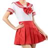 Per donna Per femmina Da ragazza Studente / Uniforme scolastica studentesse Studente Costume cosplay Per Halloween San Valentino Mascherata Teen Per adulto Superiore Gonna Costume