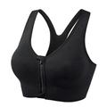 reggiseno sportivo da donna con supporto elevato, reggiseno da corsa, reggiseno senza cuciture con schiena incrociata, top imbottito, yoga, fitness, palestra, allenamento, traspirante, antiurto,