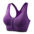 reggiseno sportivo da donna con supporto elevato, reggiseno da corsa, reggiseno senza cuciture con schiena incrociata, top imbottito, yoga, fitness, palestra, allenamento, traspirante, antiurto,