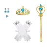 Aladdin Jasmine Princess combinazione di gioielli per bambini, nuovi accessori della collezione Halloween Cos Jasmine