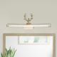 lampada frontale a specchio a led vanity light 40cm 20w applique da parete per camera da letto moderna semplice bagno alluminio acrilico ip20 110-240v