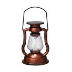 Lampada Led Solare Retrò Lampada A Cherosene Per Esterni Giardino Cortile Decorazione Lanterna Portatile Candela Solare Pendente Lampada Da Campeggio Per Esterni