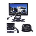 718D 7 pollice TFT-LCD 600 TVL 480 linee TV CCD Con filo 120 Gradi 7 pollice Kit di retrovisione per auto Impermeabile / Visione notturna / Regolazione della luminosità per Autobus / Camion