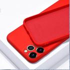 telefono Custodia Per iPhone 15 14 Pro Max Plus 13 Pro Max Mini Copertura Posteriore Custodia in silicone liquido Resistente agli urti Tinta unica Gel di Silice Silicone