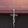 collana croce doomuut 925 collana in argento sterling love of cross collana con ciondolo per donne ragazze