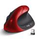 mouse verticali ricaricabili mouse wireless ergonomico ricevitore usb 2.4g 1600 dpi regolabili mouse a 6 pulsanti