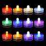 12pcs mini luci a led sommergibili impermeabili tea light underwater led candle lamp per acquario wedding party vase decor