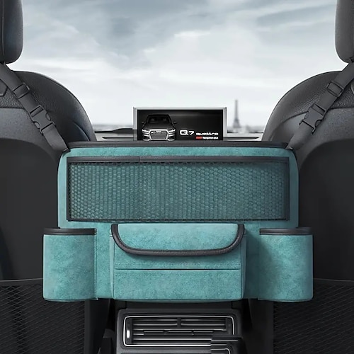 porta borsa per auto tra i sedili porta borsa per auto di grande capacità console automobilistiche organizzatori per l'organizzatore dell'auto per l'archiviazione del telefono dei documenti