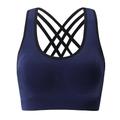 reggiseni sportivi da donna ad alto impatto senza cuciture reggiseno sportivo da donna con imbottitura rimovibile