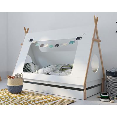BLN Kids »TIPI« Kinderbett weiss 90x200 cm / ohne Bettkasten Image