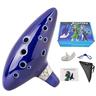 Ocarina a 12 buche in ceramica alto c leggenda dello strumento musicale flauto ocarina