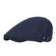 Per uomo Cappello basco Beretti newsboy Berretto da tassista Cappello da strillone Nero Blu marino scuro Cotone La moda degli anni '20 Contemporaneo moderno Gentile Abbigliamento per il tempo libero