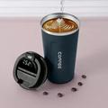 tazza da caffè thermos da viaggio intelligente visualizzazione della temperatura della tazza tazza da caffè sottovuoto in acciaio inossidabile con display della temperatura ai
