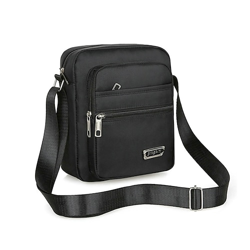 Borsa a tracolla in nylon leggero e impermeabile per spostamenti, viaggi e scuola: design durevole multistrato resistente all'usura, per il ritorno a scuola