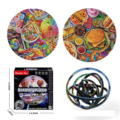 Tiktok Stesso Puzzle Rotante Puzzle Puzzle Puzzle Puzzle Puzzle Puzzle Puzzle Giocattolo Puzzle 3D Antistress Regalo di Natale
