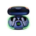 cuffie da gioco stereo sportive bluetooth wireless pro80 tws con cuscinetto di protezione della batteria