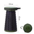 Sgabello pieghevole retrattile sgabello collassabile aggiornato sgabello telescopico portatile sgabelli pieghevoli per adulti sgabello telescopico portatile per campeggio giardinaggio pesca attività