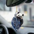 starfire nuovo arrivo luna blu con drago amante auto appeso ornamento decorazione vacanza decorazione della casa ornamento appeso