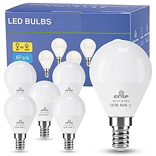 12 pz 6 pz 6 w led globo lampadina 600lm e14 g45 20 perline led smd 2835 60 w alogena equivalente caldo bianco freddo 110-240 v