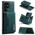 Borsa portafoglio Custodia per telefono per Samsung Galaxy S24/S23/S22/S21/S20 Plus Ultra A14/A54 Note 20 Ultra/10 Plus A73/A33/S25 Ultra – TPU PU Leather con supporto anello e tracolla