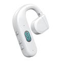 1pc lungo standby auricolare senza fili bluetooth display di alimentazione a led auricolare bluetooth con cancellazione del rumore auricolare senza fili gancio per l'orecchio sport controllo del