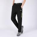 pantaloni cargo da uomo pantaloni convertibili / zip off pesca all'aperto viaggio escursionismo lavoro pantaloni safari pantaloni estate impermeabile ad asciugatura rapida leggero traspirante elastan tasca con cerniera fondo elastico in vita