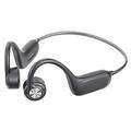 p8s cuffie a conduzione ossea cuffie a conduzione ossea bluetooth 5.3 luce led sport impermeabili