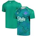 Everton Hummel Limited Edition Aufwärm-Shamrock-Trikot – Grün