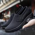 Damen Turnschuhe Slip-Ons Keilabsätze Übergrössen Schuhe mit innerer Höhenerhöhung Outdoor Täglich Feste Farbe Flacher Absatz Runde Zehe Modisch Komfort Minimalismus Wanderschuhe Gitter Halbschuhe