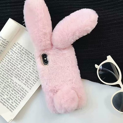 Handy Hülle Handyhüllen Für Samsung Galaxy S25 S24 S23 S22 S21 FE S21 Ultra Plus A14 A34 A54 A53 Rückseite Wärmer Vollschutz Staubdicht Tiermotiv Plüsch TPU